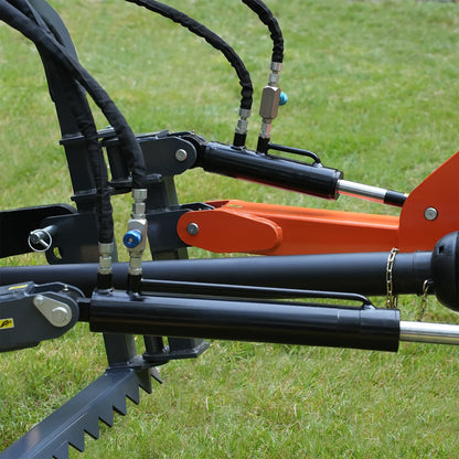 MechMaxx TSG61 Stump Grinder 24" Cutting Wheel Hydraulic Cylinders PTO Shaft Included Slip Clutch 35-60HP New
