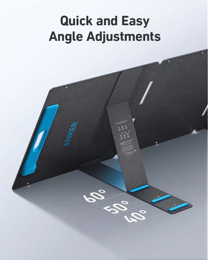 The Anker SOLIX PS400 Solar Panel Has Quick and Easy Angle Adjustments