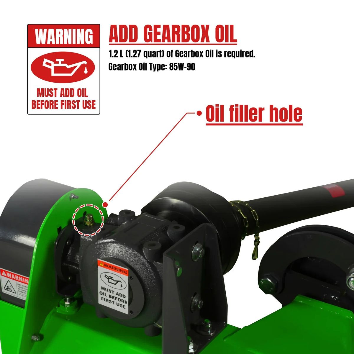 MechMaxx VAM 65 Flail Mower 65" Standard 3 Point Offset Ditch Bank 30-60HP New
