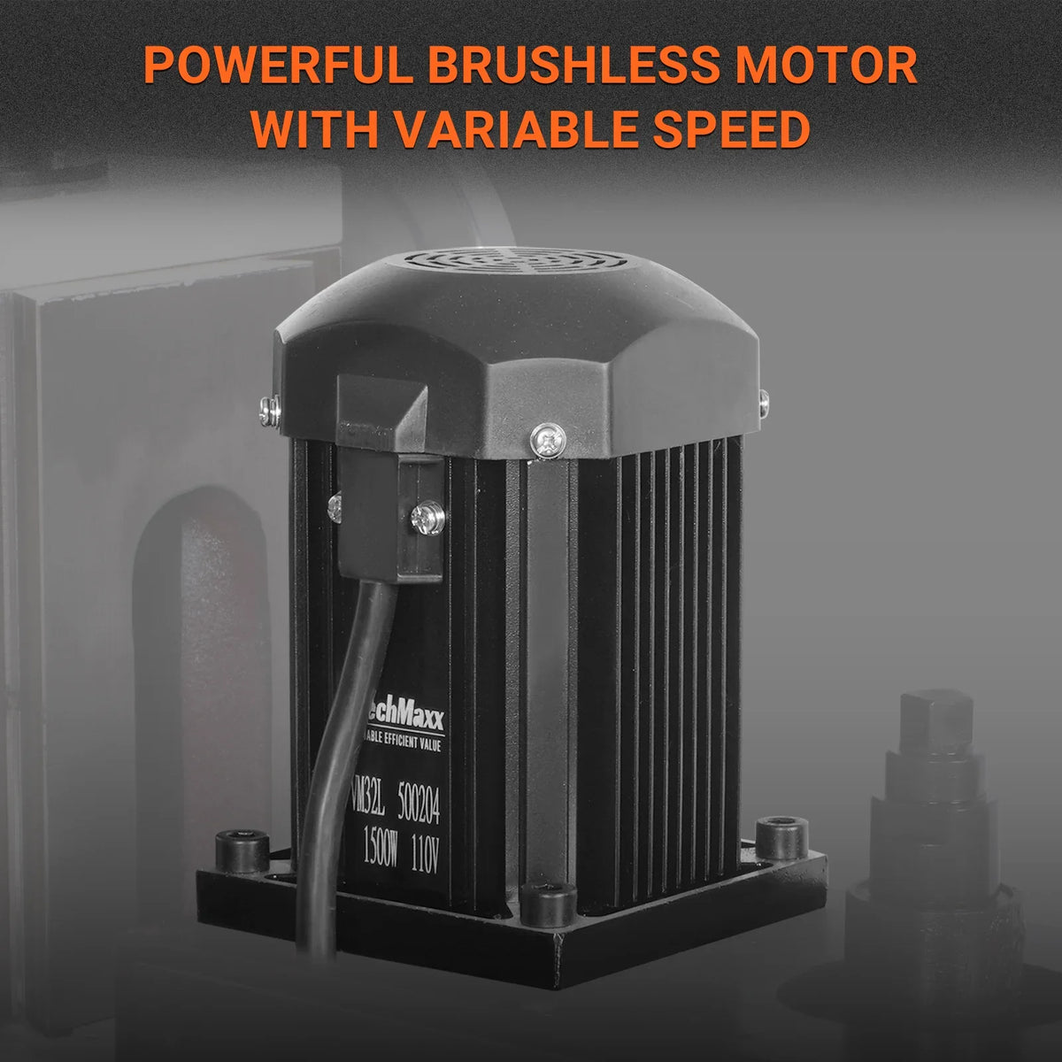 MechMaxx VM32L Mill Drill Machine 8-1/4x33" Industrial Benchtop Brushless Motor Variable Speed R8 Spindle 2 HP 110V New