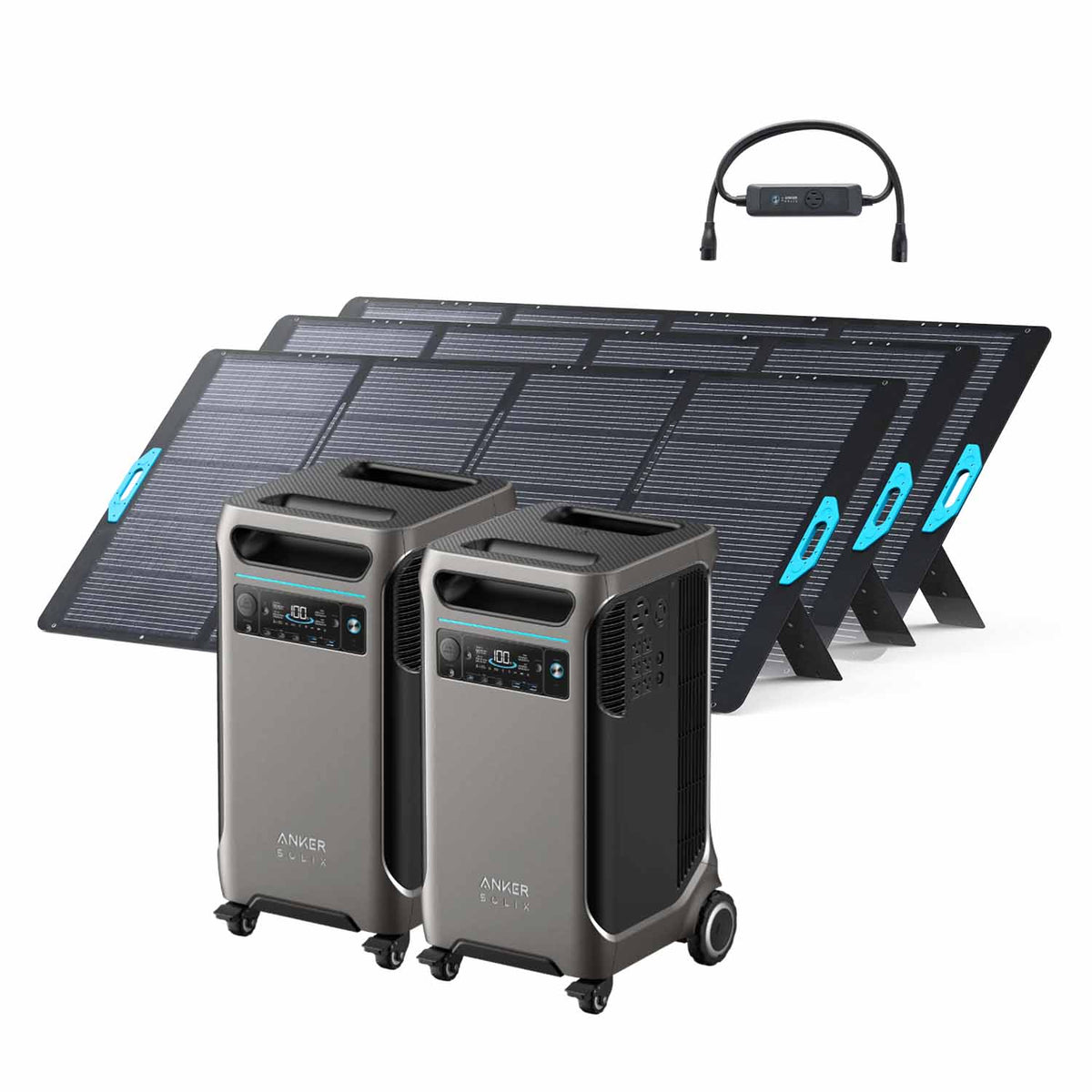 Anker SOLIX F3800 Portable Power Station | 3840Wh | 6000W | 2400W Solar Input