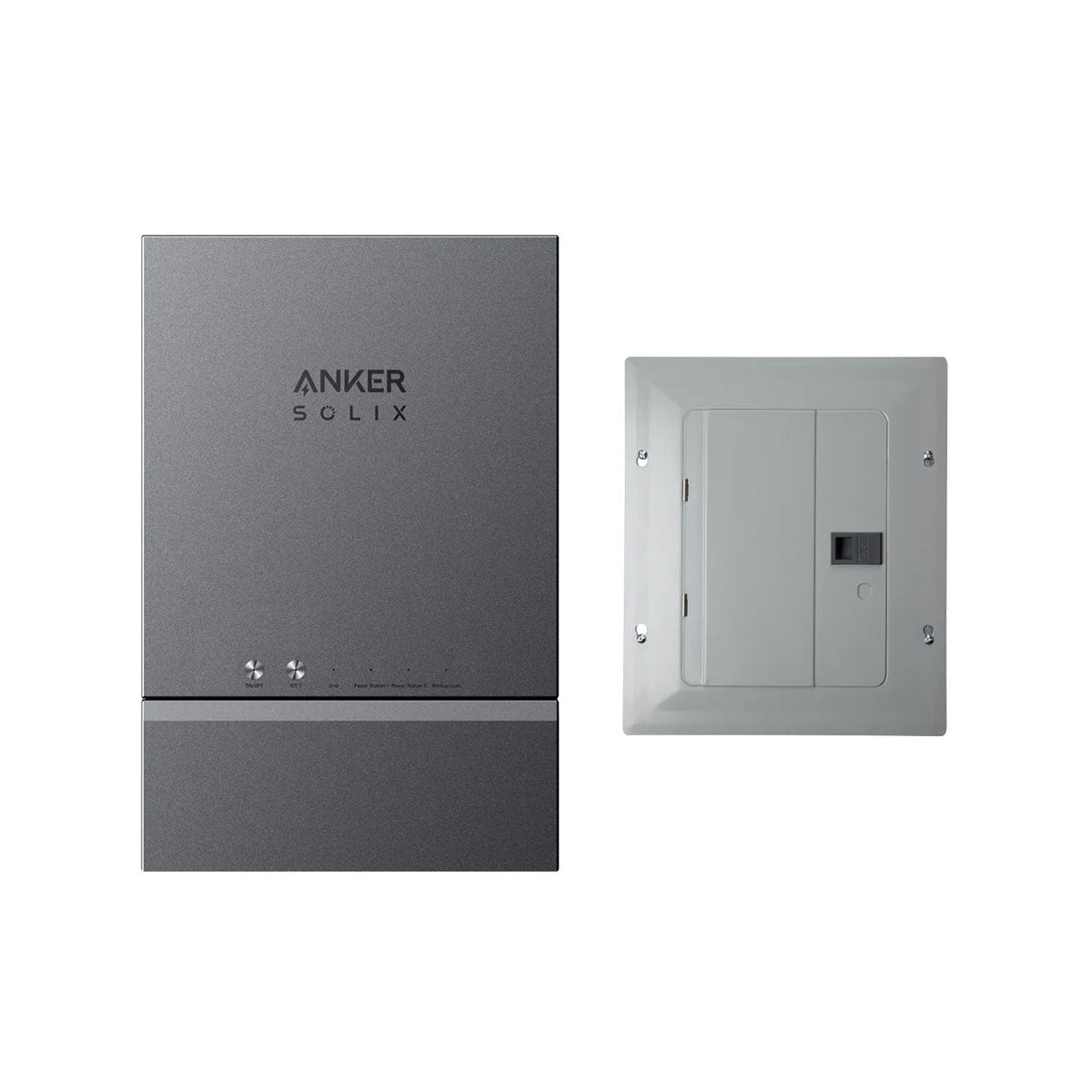 Anker SOLIX Home Power Panel With Subpanel Front View