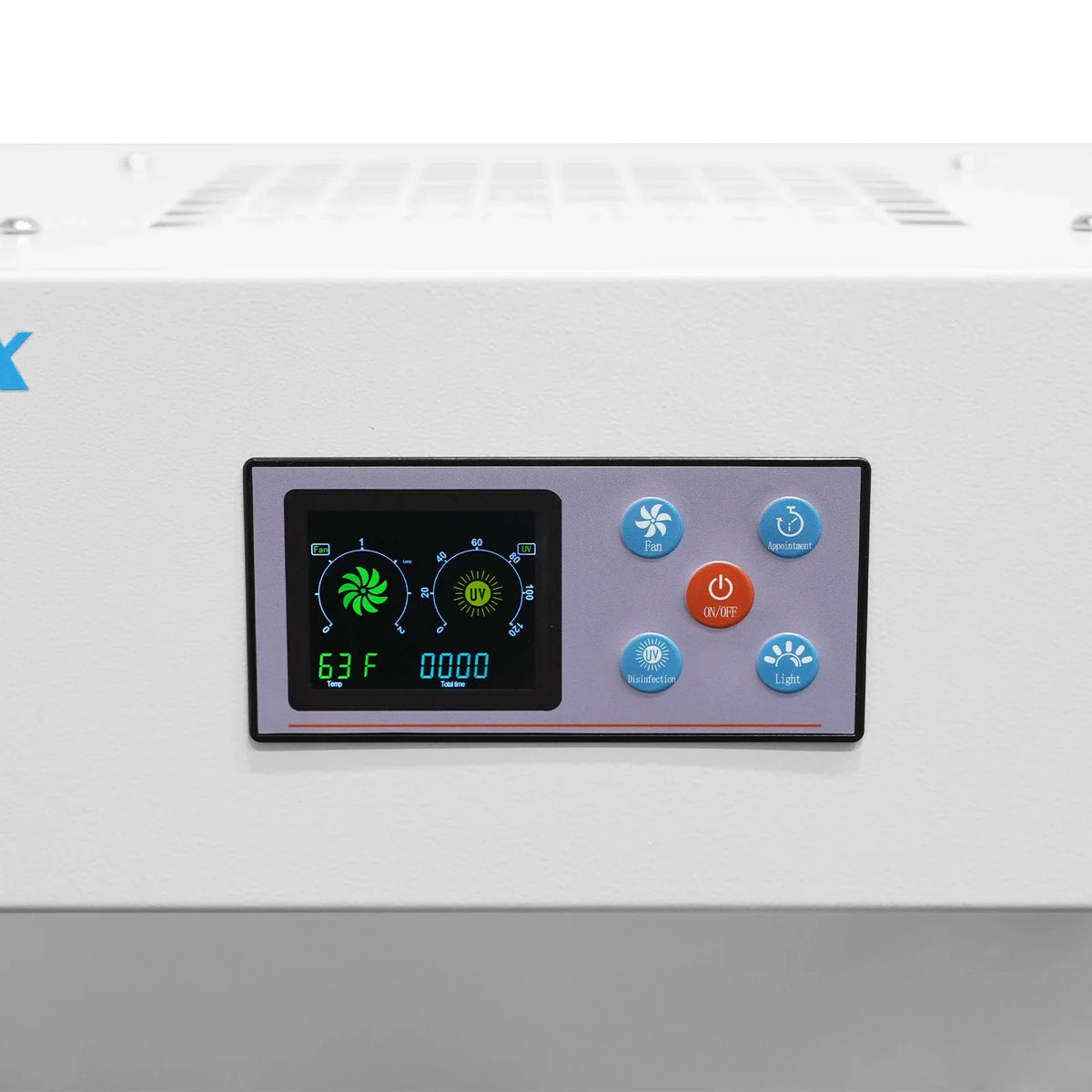 MechMaxx CB-80Slim Laminar Flow Clean Bench 31.9" Wide Desktop Vertical HEPA Filtration UV Sterilization ISO Class 5 New