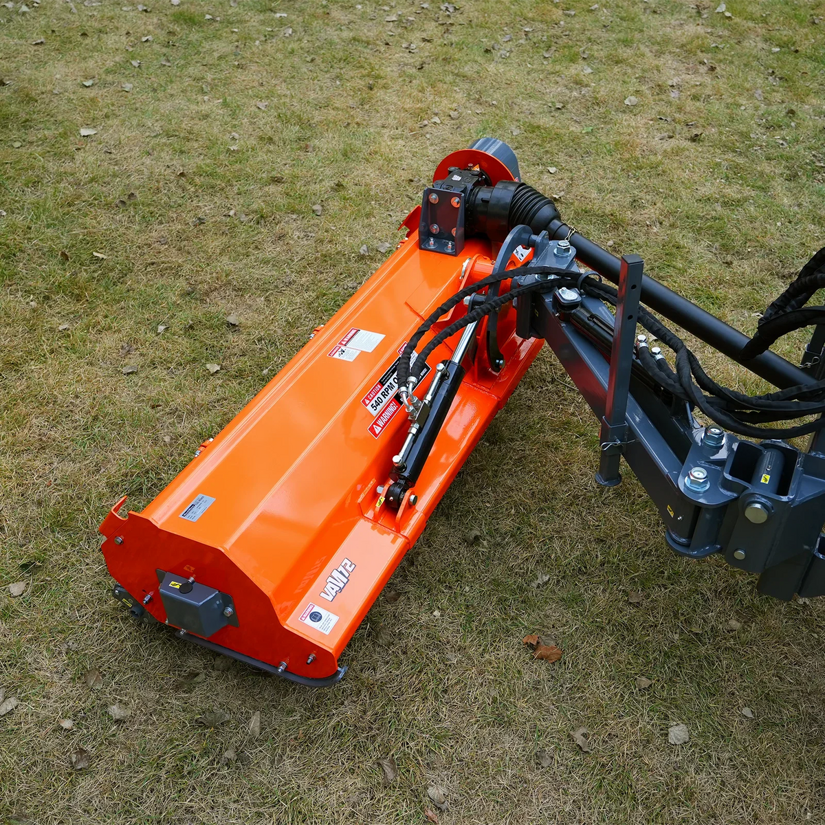 MechMaxx VAM72 Flail Mower 72" Heavy Duty Offset Ditch Bank 90° Tilt 70-100 HP Tractor 3-Point Hitch PTO Driven New