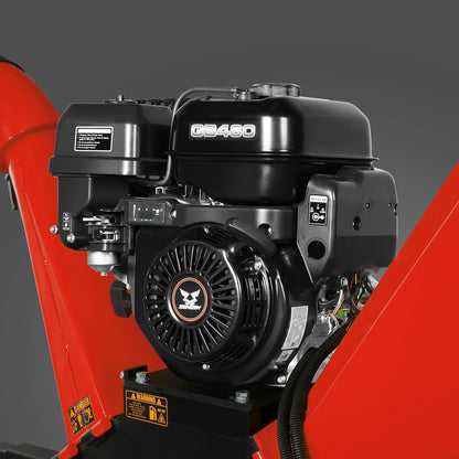 MechMaxx GS1500 Wood Chipper 5" Electric Start ZONSEN 459cc Gasoline Engine Powered New