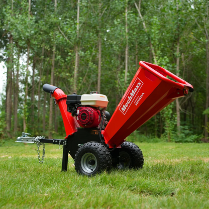 MechMaxx GS650 Wood Chipper Honda GX200 Gasoline Engine Powered 4" New
