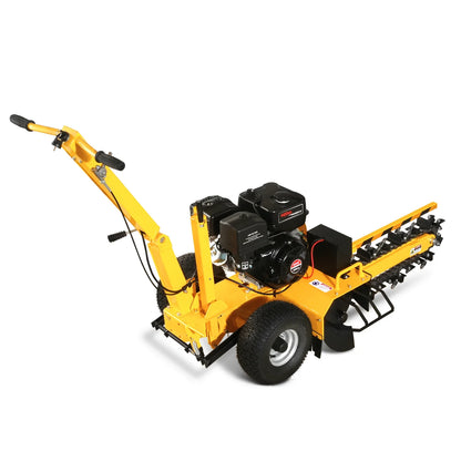 MechMaxx TCR1500 Mini Trencher 15HP 420cc Electric Start Powered 24" Ditching Trencher New