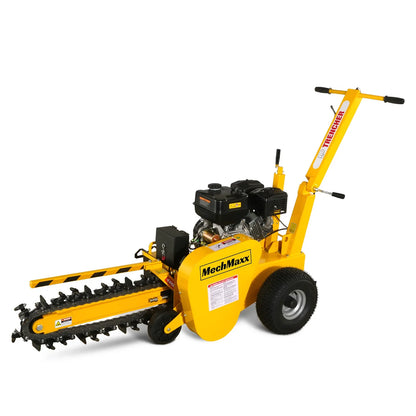 MechMaxx TCR1500 Mini Trencher 15HP 420cc Electric Start Powered 24" Ditching Trencher New
