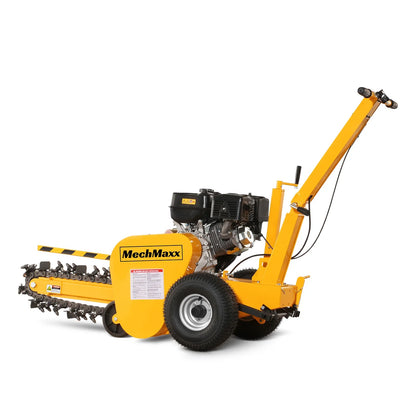 MechMaxx TCR1500 Mini Trencher 15HP 420cc Electric Start Powered 24" Ditching Trencher New