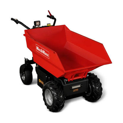 MechMaxx EH50 Mini Dumper 1100 lbs Loading 1000W 48V Battery Powered Hydraulic Tipping Dump Cart New