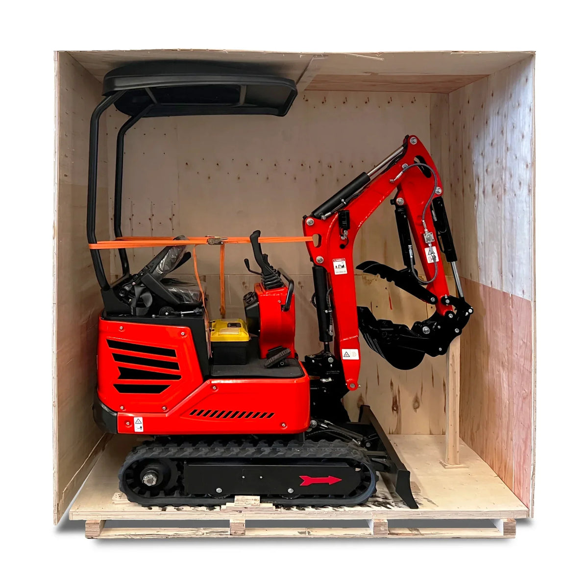 MechMaxx MEC10 Mini Excavator Compact HONDA GX390 Engine 65.7" Max Digging Depth 1 Ton 2280 lbs Operating Weight New