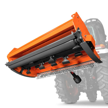 MechMaxx KDK 63H Flail Mower 63" Heavy Duty PTO Hydraulic Side Shift 3 Point 50-75 HP New