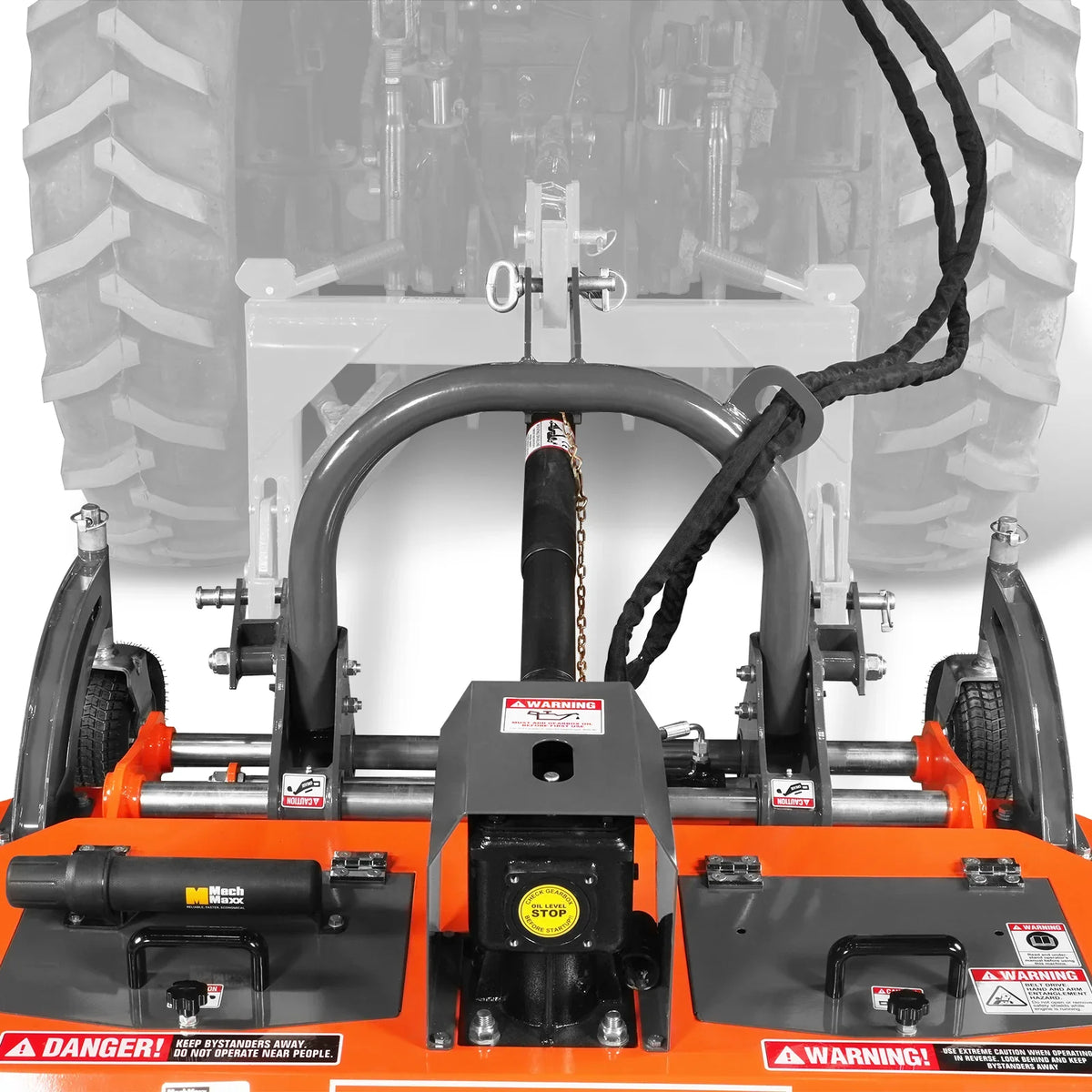 MechMaxx FMS60 Finish Mower 60" Orchard 3 Point Hitch Cat 1 Hydraulic Offset PTO Shaft Included 20-45 HP New