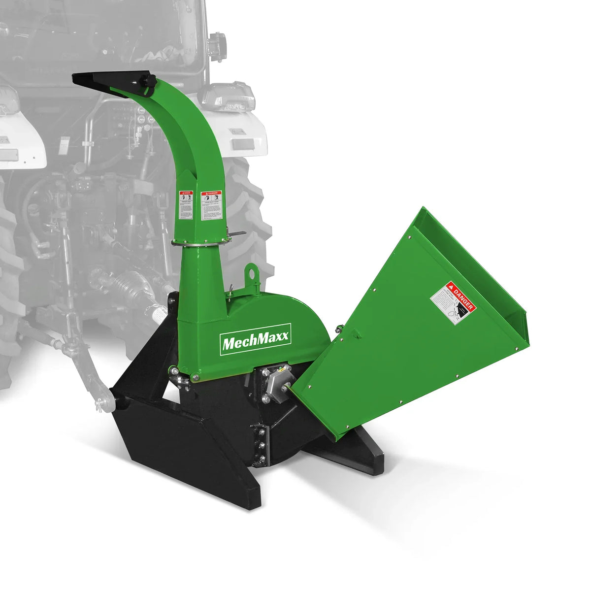 MechMaxx BX42S Wood Chipper 3 Point PTO Attachment for Tractors Up to 45HP PTO Shaft Included New