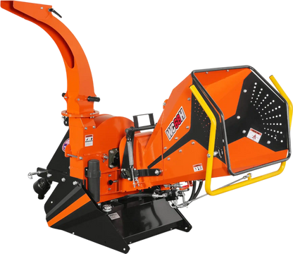 MechMaxx WC68H Wood Chipper 6" 3 Point Hydraulic Feeding PTO for 20-50HP Tractor New