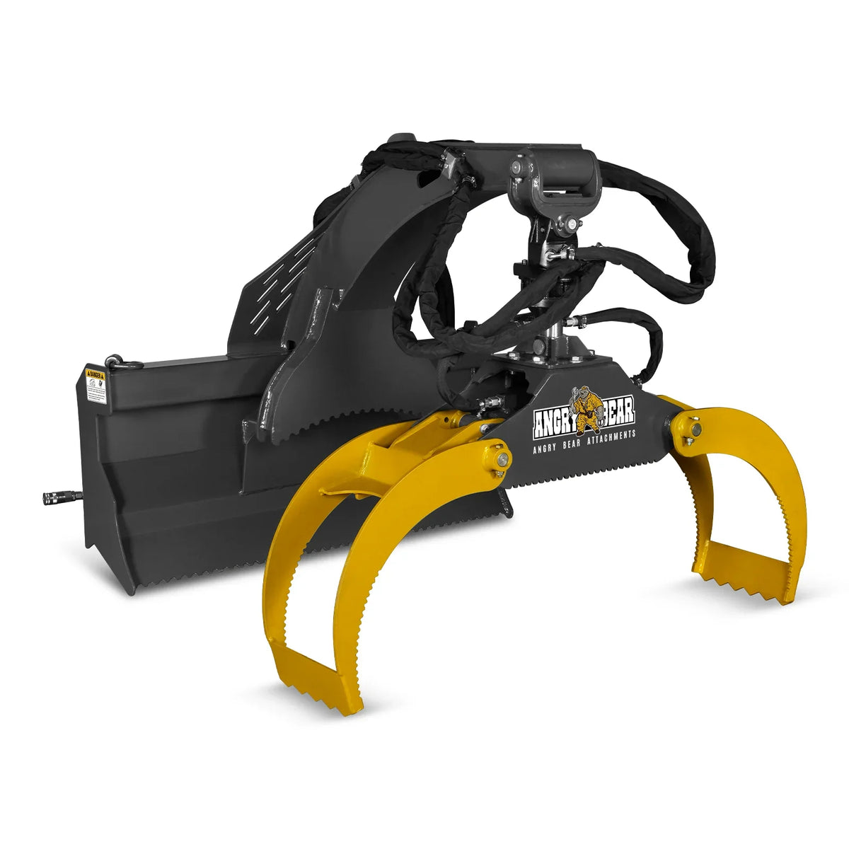 MechMaxx RLG-50 Log Grapple 50" Skid Steer Rotary 360° Rotation 3000 lbs Capacity New