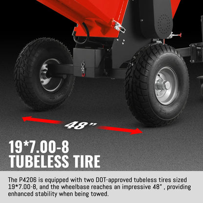 MechMaxx P4206 Wood Chipper 6" Electric Start ZONSEN 420cc 13.4HP Gasoline Engine Powered Drum New